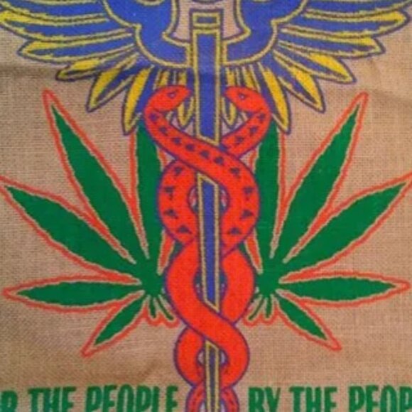 Medical Novelty Burlap Bag - Picture 3 of 3